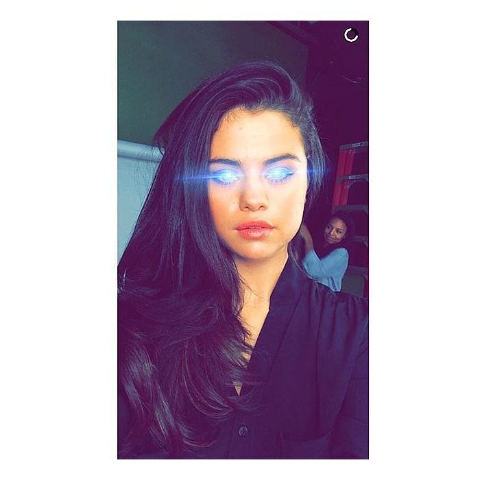 Selena Gomez vive fazendo graça no Snapchat