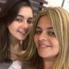 Klara Castanho, de "Além do Tempo", e a mãe Karla Castanho