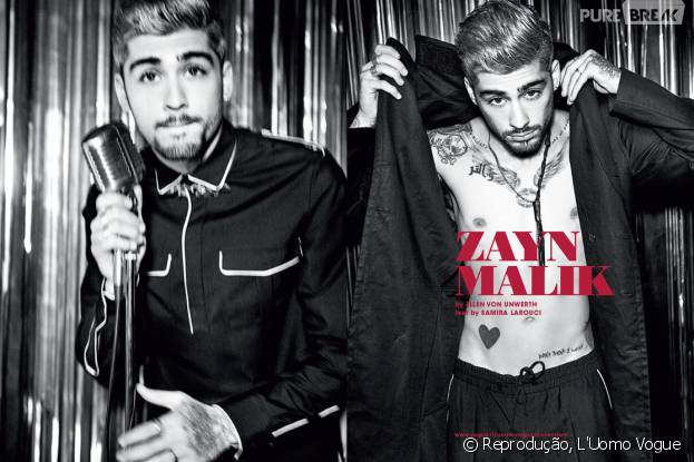 Na L'Uomo Vogue, Zayn Malik diz que não conversa com ex-companheiros do One Direction