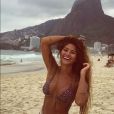 Vanessa Aud adora uma praia e vive publicando fotos no Instagram