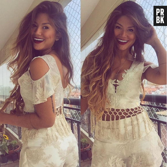 Vanessa Aud arrasa na pose para mostrar roupa para seguidores do Instagram