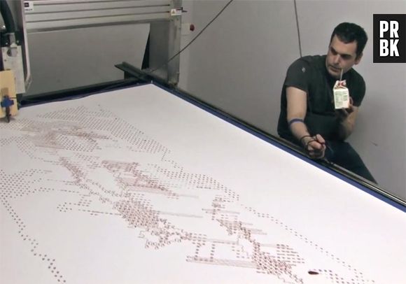 Robô mais assustadores e bizarros do mundo: Impressora de sangue