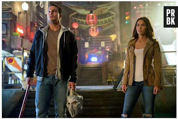 Stephen Amell e Megan Fox protagonizam "As Tartarugas Ninja 2: Fora das Sombras"