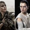 A Furiosa (Charlize Theron) de "Mad Max" e Rey (Daisy Ridley), de "Star Wars", iam botar muito marmanjo pra chorar se fossem amigas