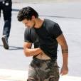 Fora da saga "Crespúsculo": Taylor Lautner gravando o filme "Tracers"