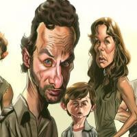 Confira 10 fan arts da série "The Walking Dead" com seus personagens favoritos!