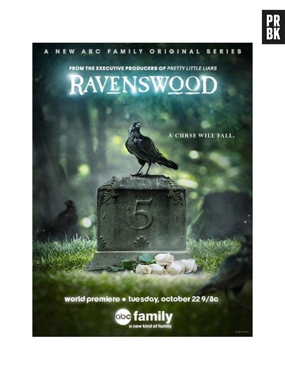 Poster promocional da série "Ravenswood"