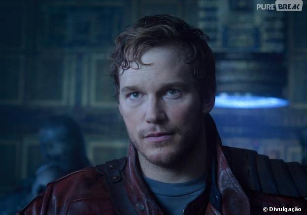 Chris Pratt é Peter Quill em "Guardiões da Galáxia"