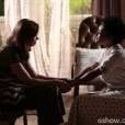 Na trama de "Em Família", Helena (Julia Lemmertz) revelará a verdade para Neidinha (Elina de Souza)