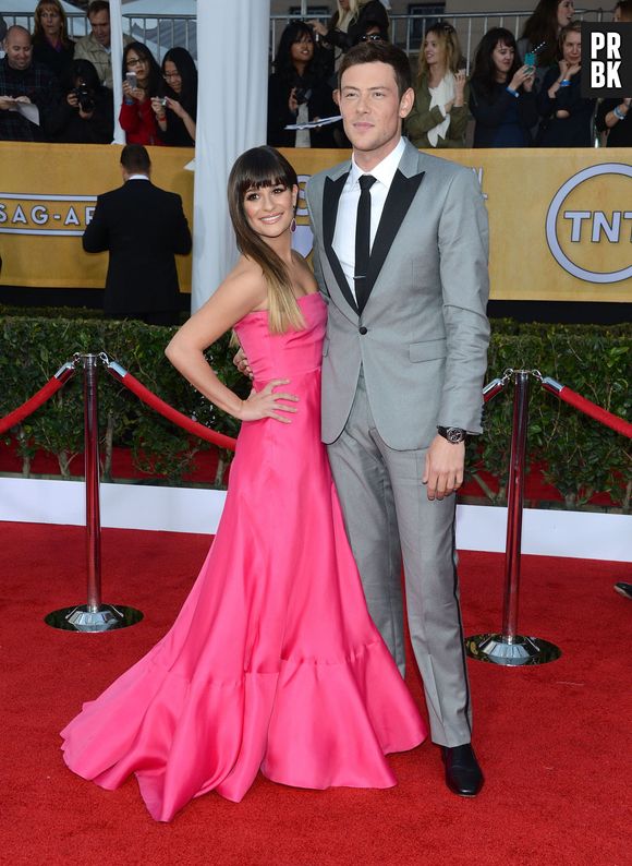 Lea Michele e Cory Monteith namoravam na época de "Glee"
