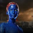 Como Mística, em "X-Men: Dias de um Futuro Esquecido", Jennifer Lawrence precisa de seis horas para ficar com o visual da mutante