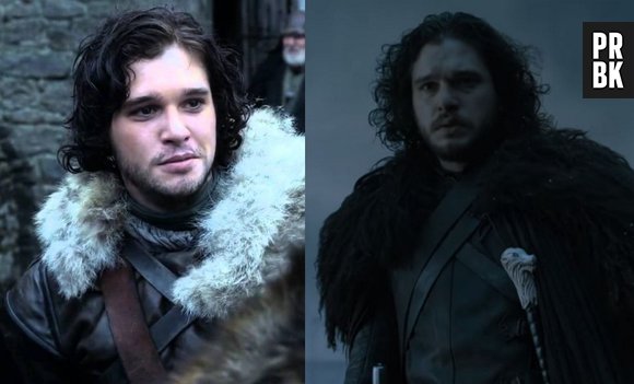 No começo de "Game of Thrones", Jon Snow (Kit Harington) era um garoto, mas as responsabilidades que ganhou com o tempo o transformaram em homem