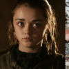 Em "Game of Thrones". Arya (Maisie Williams) sempre foi bem valente. Isso permaneceu e agora, apesar das dificuldades, continua bastante inteligente