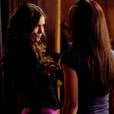 Katherine (Nina Dobrev) roubou o corpo de Elena (Nina Dobrev) em "The Vampire Diaries"