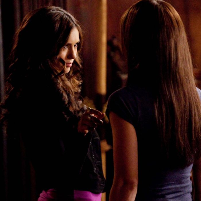 Katherine (Nina Dobrev) roubou o corpo de Elena (Nina Dobrev) em &quot;The Vampire Diaries&quot;