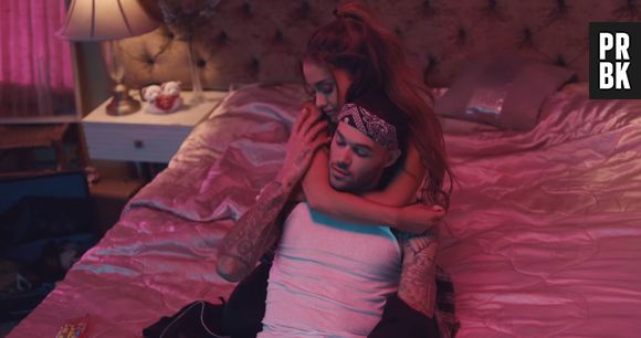 Ariana Grande e Don Benjamin fazem a maior pegação no clipe de "Into You"