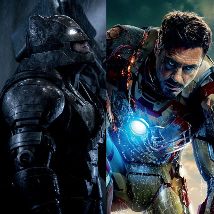 Batman (Ben Affleck) e Homem de Ferro (Robert Downey Jr.) são mais parecidos do que você imagina!