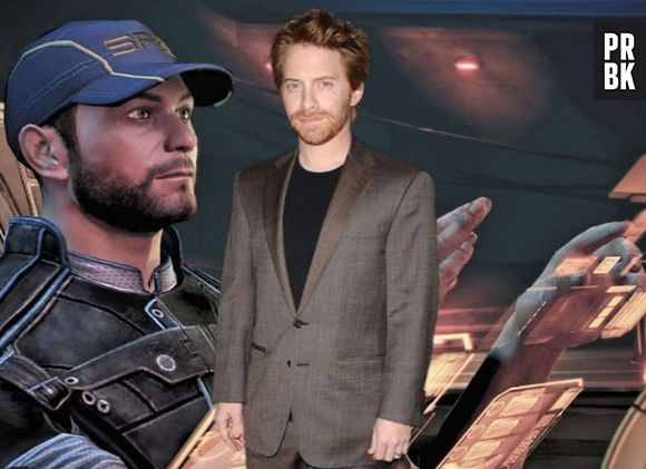 Pra quem joga "Mass Effect", o ator Seth Green é a voz do piloto Tenente Jeff 'Joker' Moreau