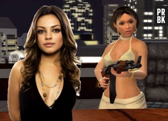 No jogo "Saints Row", Mila Kunis interpreta Tanya Winters