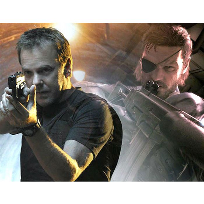  O personagem Solid Snake de &quot;Metal Gear Solid V - The Phantom Pain&quot; tem a voz do ator Kiefer Sutherland 