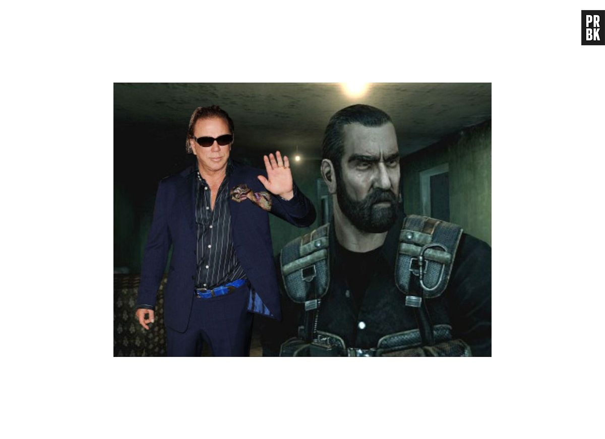 Foto: Mickey Rourke também faz parte do game 