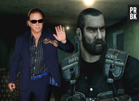 Mickey Rourke também faz parte do game "Rogue Warrior"