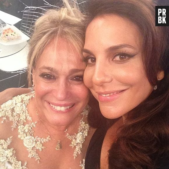 Susana Vieira e Ivete Sangalo no prêmio "Melhores do Ano"