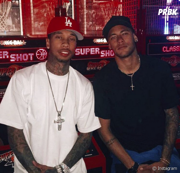 Neymar Jr E Tyga Ex De Kylie Jenner Se Encontram Em Balada E