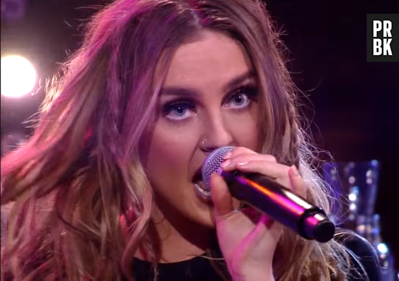 Perrie Edwards soltou a voz na apresentação do Little Mix