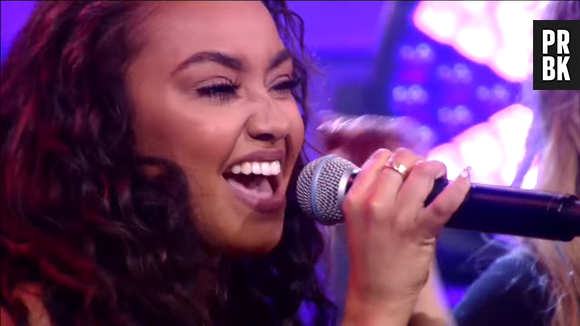 Leigh Anne tava arrasando com os dons vocais na música "Hair", do Little Mix