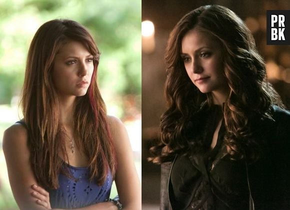 Nina Dobrev foi Elena e Katherine em "The Vampire Diaries"