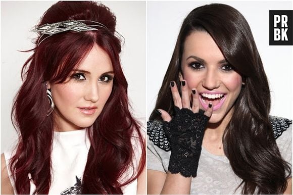 Dulce Maria e anu Gavassi cantam juntas a música "Antes Que Ver El Sol"