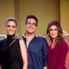 "Formaremos um grupo: André e suas Fernandas" contou Fernanda Paes Leme. O trio vai comandar o reality "SuperStar", da Globo