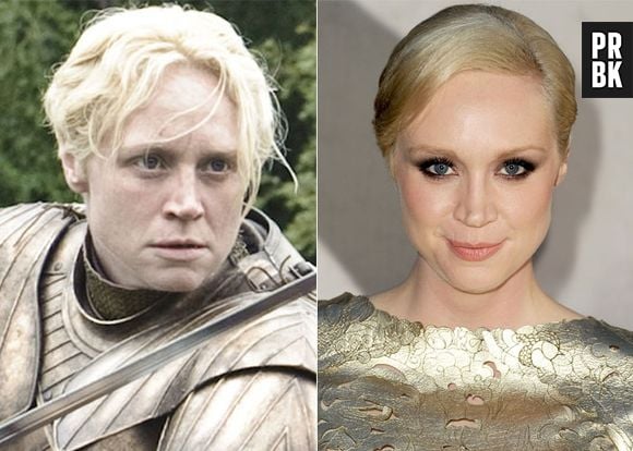 Em "Game Of Thrones", Gwendoline Christie interpreta a guerreira Brienne of Tarth