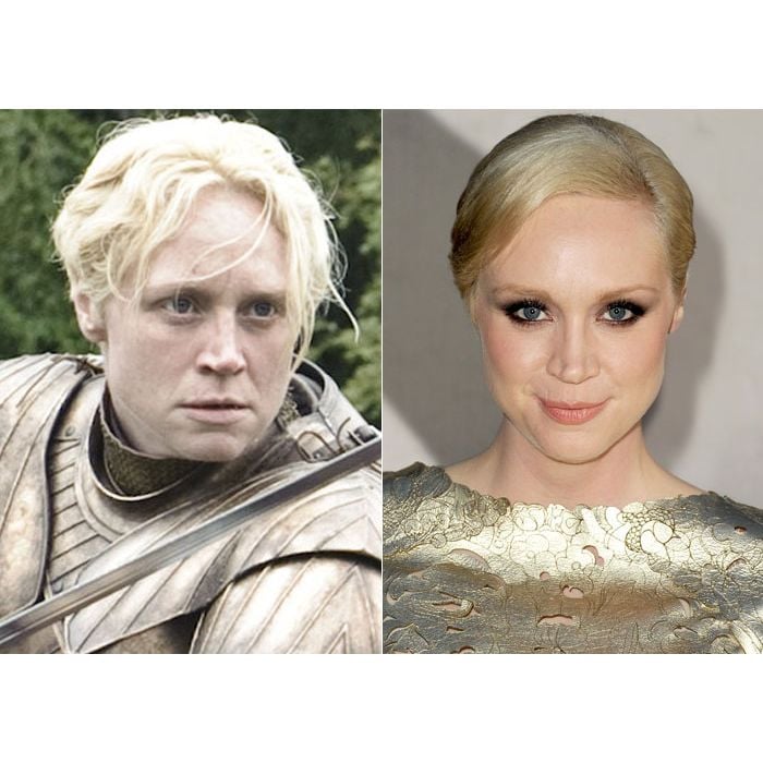  Em &quot;Game Of Thrones&quot;,  Gwendoline Christie interpreta a guerreira Brienne of Tarth  