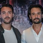 Rodrigo Santoro e Jack Huston vão a lançamento de "Ben-Hur" em São Paulo. Veja fotos!
