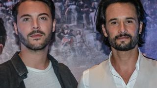 Rodrigo Santoro e Jack Huston vão a lançamento de "Ben-Hur" em São Paulo. Veja fotos!