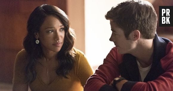 Em "The Flash", Barry (Grant Gustin) e Iris (Candice Patton) aparecem se beijando em fotos da 3ª temporada!