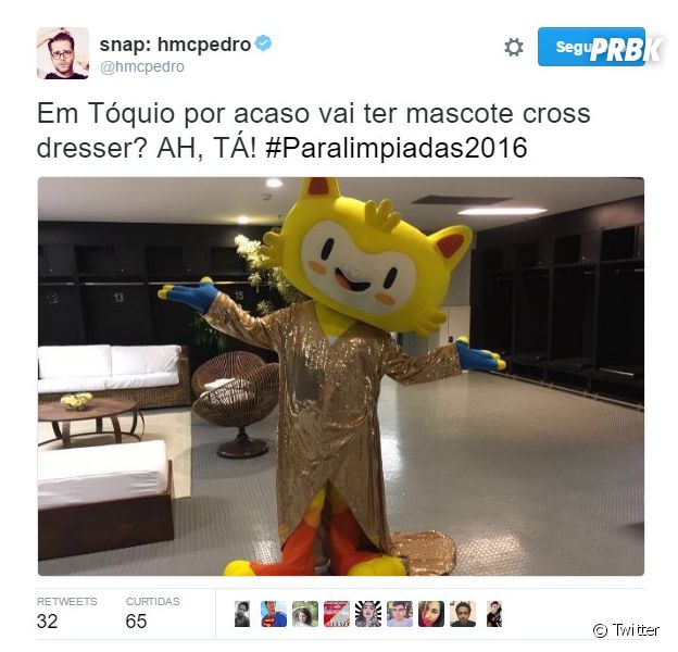 O Vinicius arrasou na abertura das Paralímpiadas Rio 2016