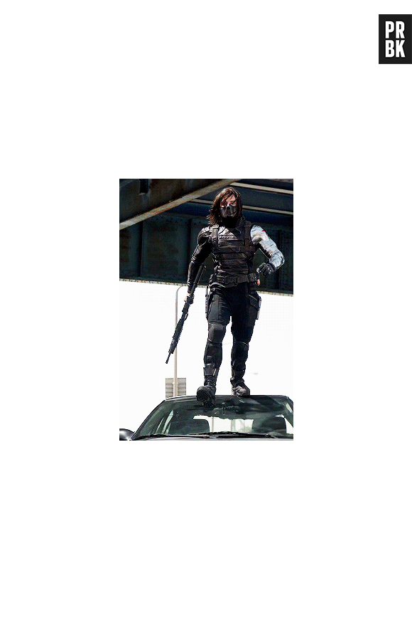 Sebastian Stan interpretando o Soldado Invernal