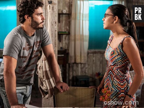 Em "Além do Horizonte", William (Thiago Rodrigues) arriscará a própria vida por Celina (Mariana Rios)