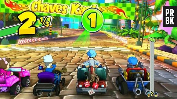 O game "Chaves Kart" chega ao Brasil em junho