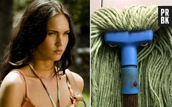 Megan Fox Vs Esfregão: Quem é o mais expressivo?