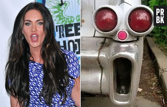 Megan Fox ou a lanterna de carro? Vai falar que não são parecidos?