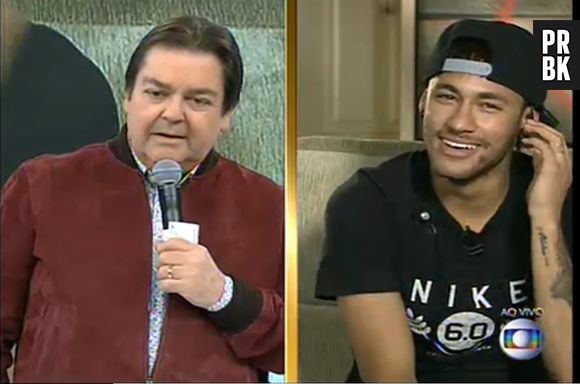 No "Domingão do Faustão", Neymar não teve escapatória e teve que responder se estava namorando Bruna Marquezine: "Já faz tempo"