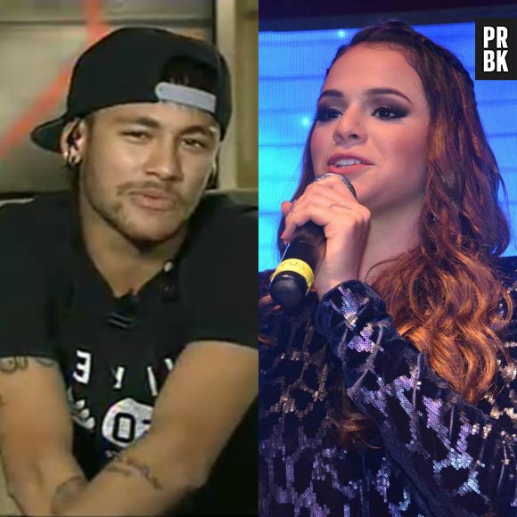 Neymar assume que reatou com Bruna Marquezine ao vivo, em rede acional, durante o programa "Dmongão do Faustão", na noite deste domingo 25 de maio de 2014