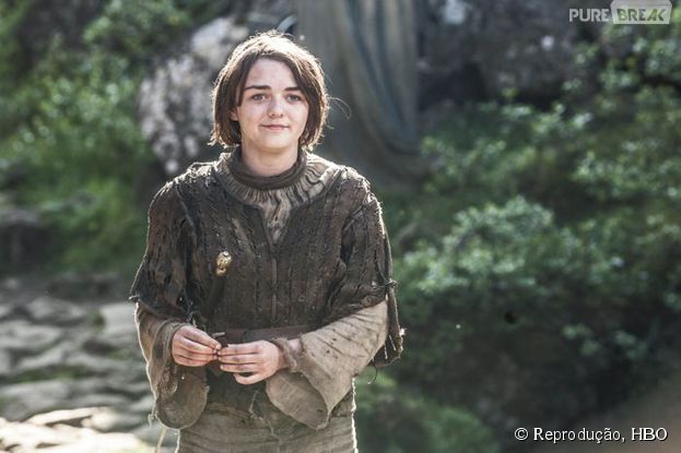 Em "Game of Thrones", ser&aacute; que Arya Stark (Maisie Williams) vai encontar a irm&atilde;?