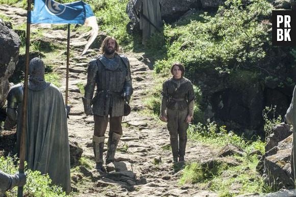 As aventuras de Arya (Maisie Williams) ao lado do Cão de Caça (Rory McCann) chegaram ao fim em "Game of Thrones"?