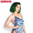  Com as pernas de fora, Katy Perry posa para a "Cosmopolitan" 