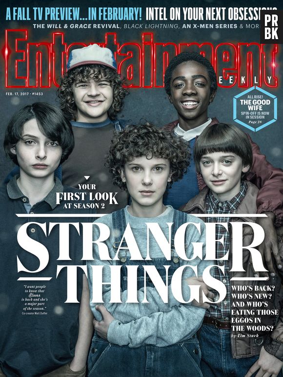 De "Stranger Things": a nova capa da EW traz Eleven com novo visual!